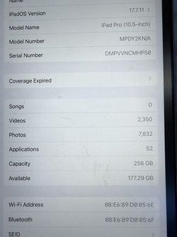 Second generation Apple iPad Pro 10.5 in Protective Case
