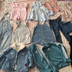 Toddler’s Clothes 18-24 Months (Ask for price)