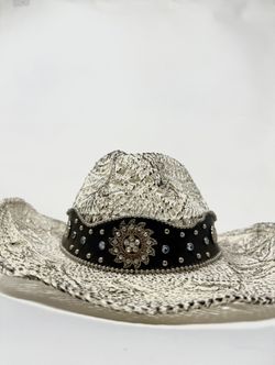 Cowgirl Top With BLUE Rhinestones