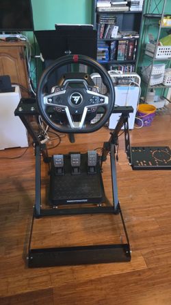 Thrustmaster T248 pc + playstation racing wheel + stand
