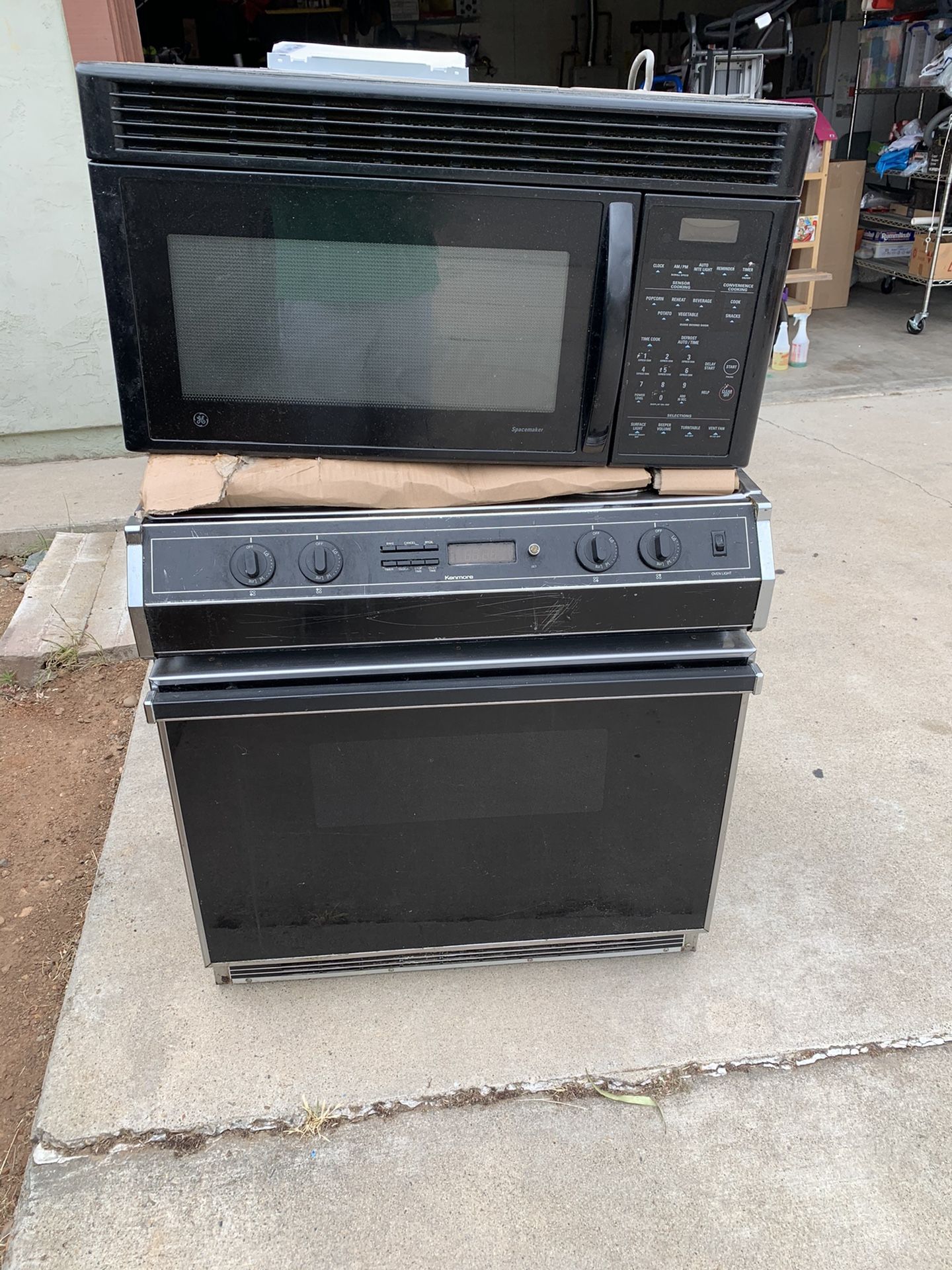 Free stove and microwave