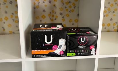 U by Kotex Pads 2/$7.00