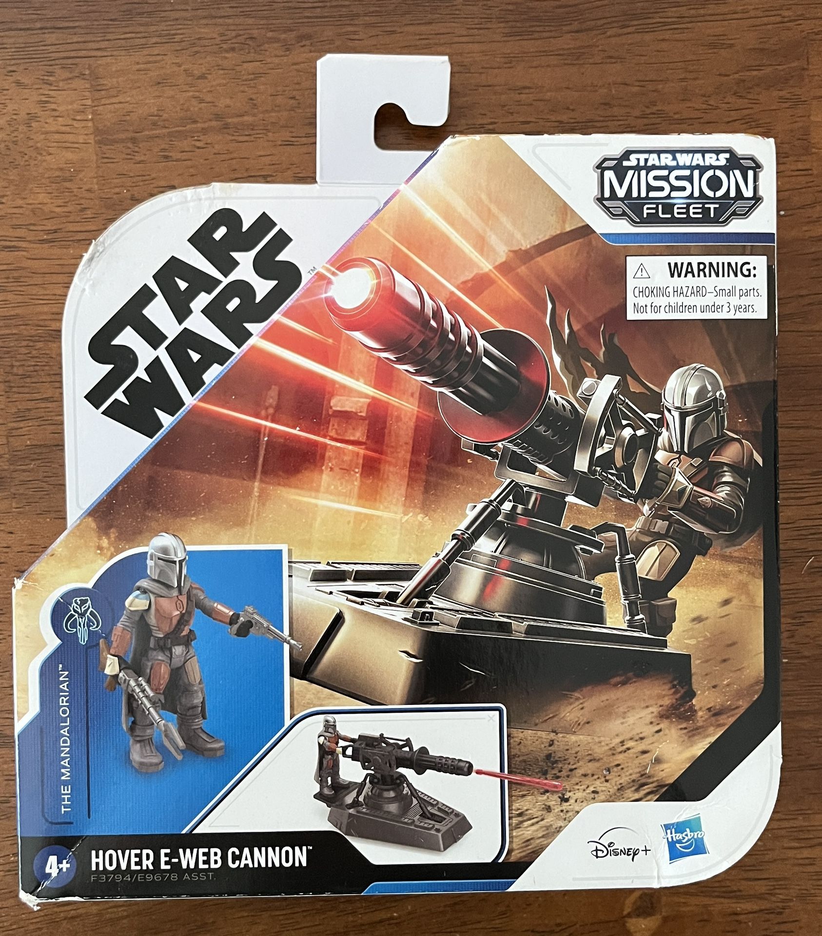 Star Wars Mission Fleet Expedition Class Hover E-Web Cannon Mandalorian Figure