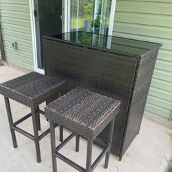 Bar And Bar Stools
