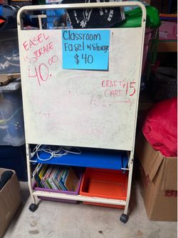 Teacher class room easel