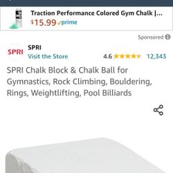 SPRI ATHLETIC CHALK