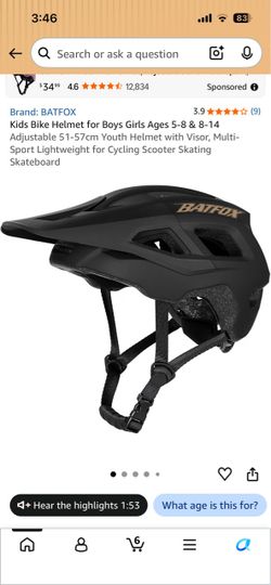 Black and gold helmet