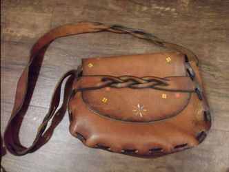 Vintage leather purse