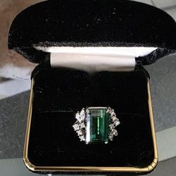 18k Ring Tourmaline 