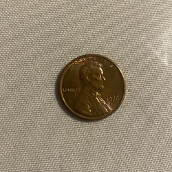 RARE 1976, d Lincoln Cent RARE small penny missing ear unVerified in good condition
