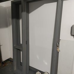 Metal Door Frame With Side Lite 