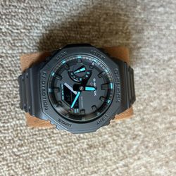 G-Shock GA-2100 Casio Casioak Nightwing Mod Blue Black