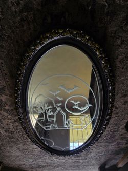 Vintage Spooky Mirror