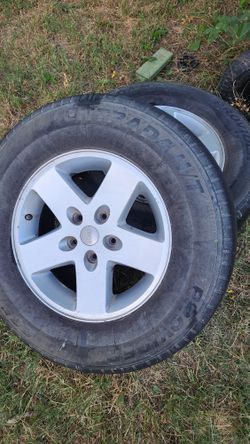 OEM Jeep Wheels- $250