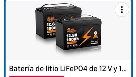 Batteries for solar panels