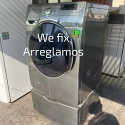 Washer Dryer Refrigerator 