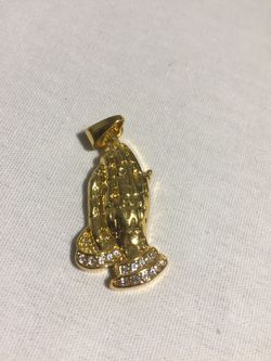 Gold plated men’s pendant