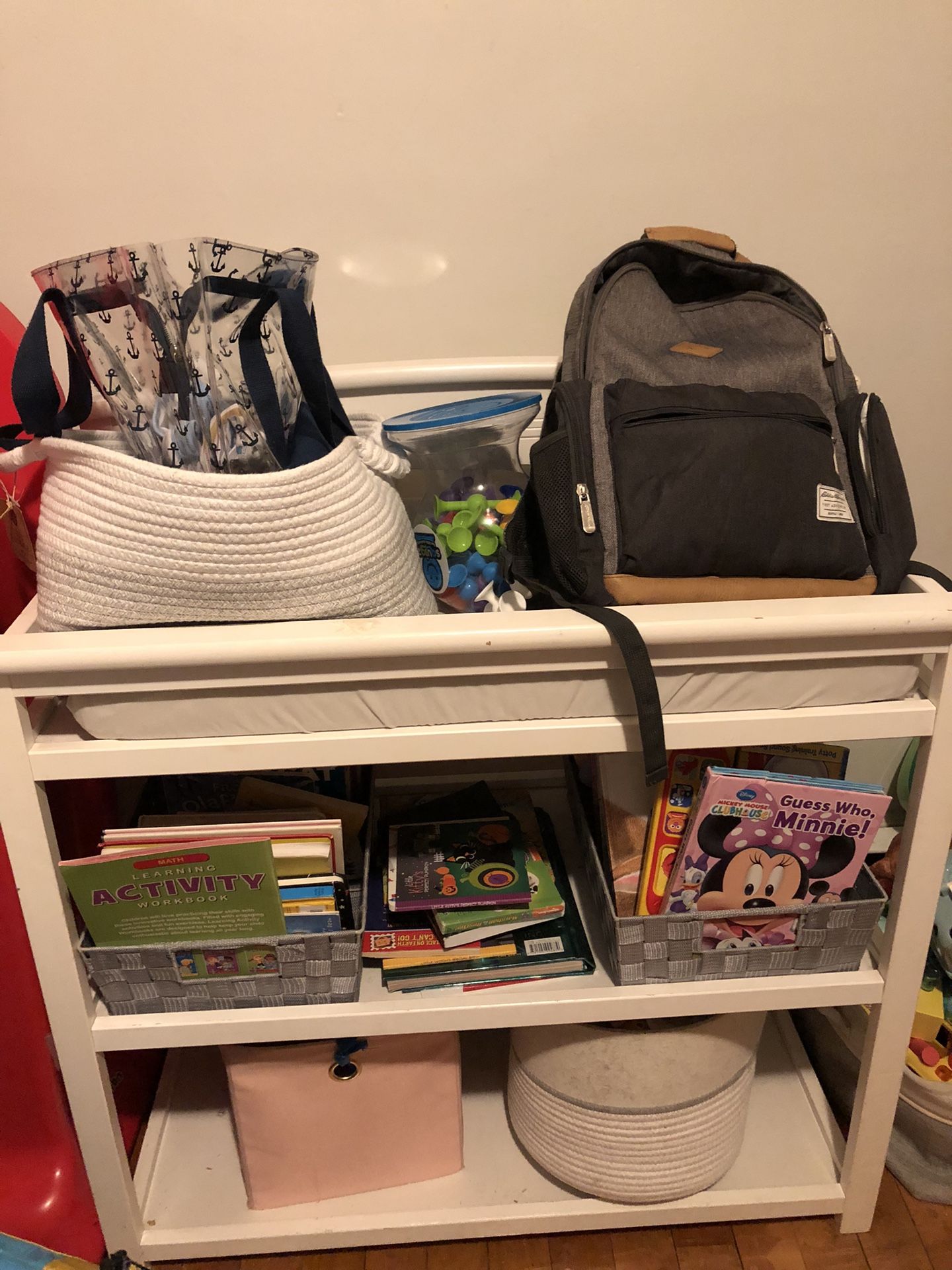 Changing Table And Crib