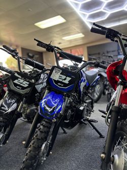 Apollo DB21 70cc Blue β Semi Automatic Dirt Bike