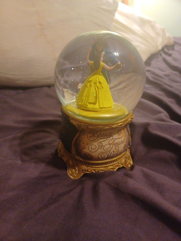 Beauty And The Beast Snowglobe