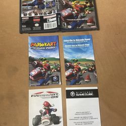 Mario Kart Double Dash (Nintendo GameCube, 2003) Case Manual Inserts ONLY