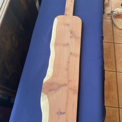 Live edge Cedar Serving Board