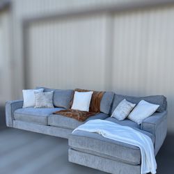gray sectional couch FREE DELIVERY!