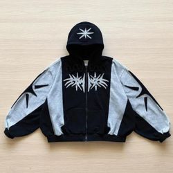 Zip-Up HipHop Hoodie