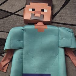 Minecraft Steve Halloween Costume