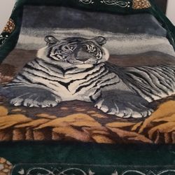 Korean Comforter Tiger 1980s $30