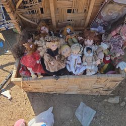 Vintage Porcelain Dolls