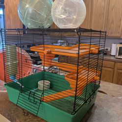 Hamster cage everything included