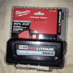 Milwaukee Battery   XC8.0