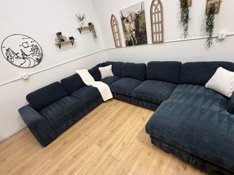 Blue Sectional Couch Free Delivery