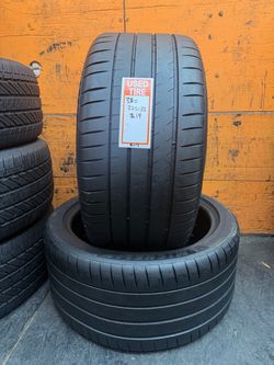 275/35R19 Michelin Pilot Sport 4s Full Pair of 2 Tires