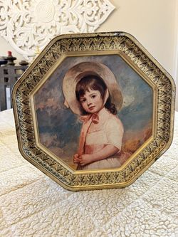 Vintage Metal Frame Picture 