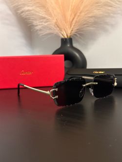 Dimond cut Cartier sunglasses