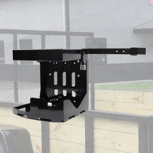 ELITEWILL Adjustable Trailer Backpack Blower Rack Holder with Lock Compatible with Stihl Echo Husqvarna and All Brands Backpack Leaf Blowers Fit for O