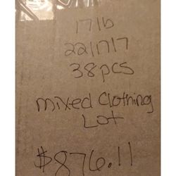 Wholesale Pallet Lot of NWT/NWOT Mixed Clothing  $876 Manifest 