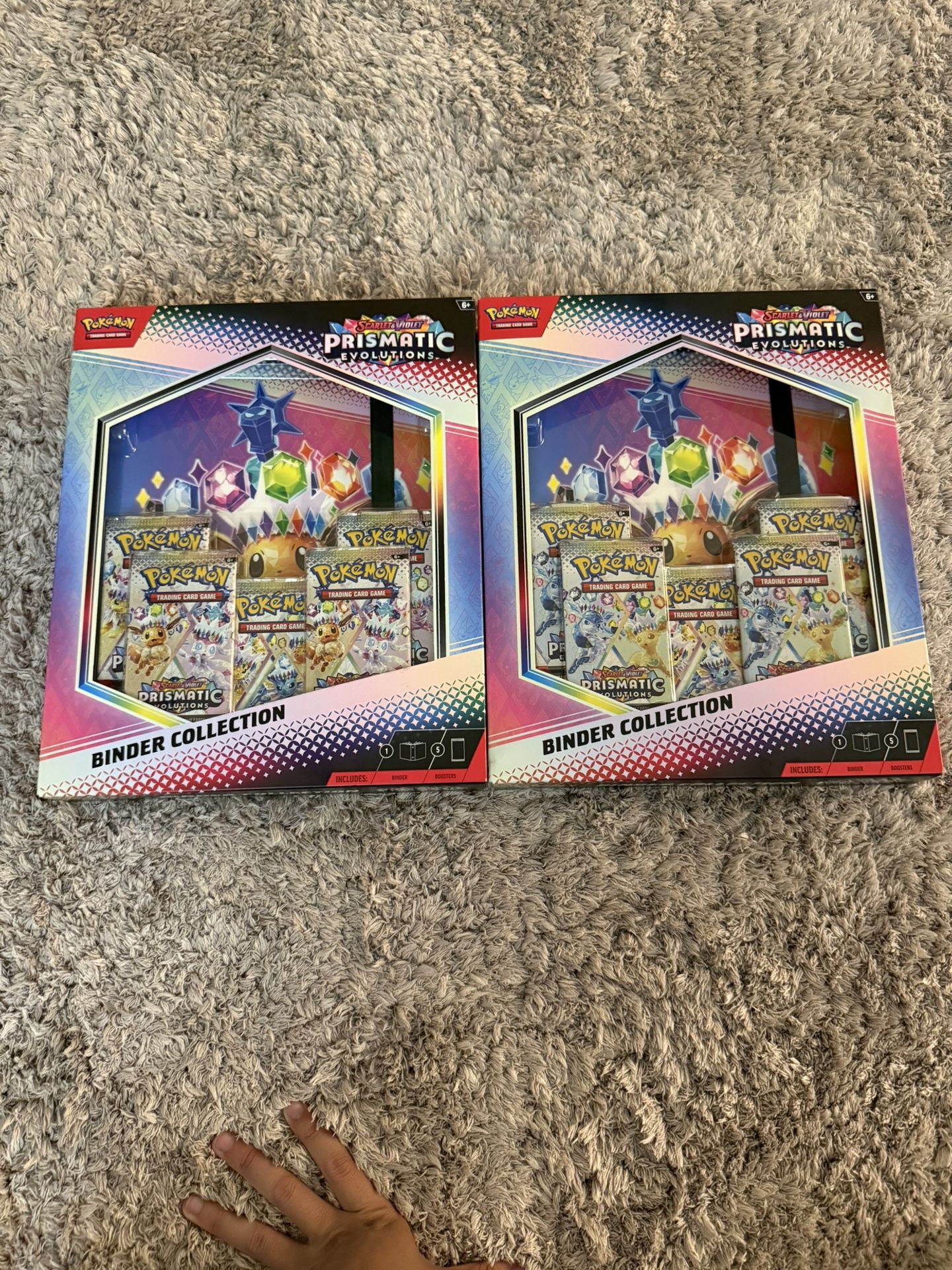 Pokemon Prismatic Evolutions Binder Collection (2 Available)