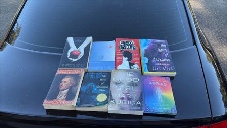 8 books of different generes