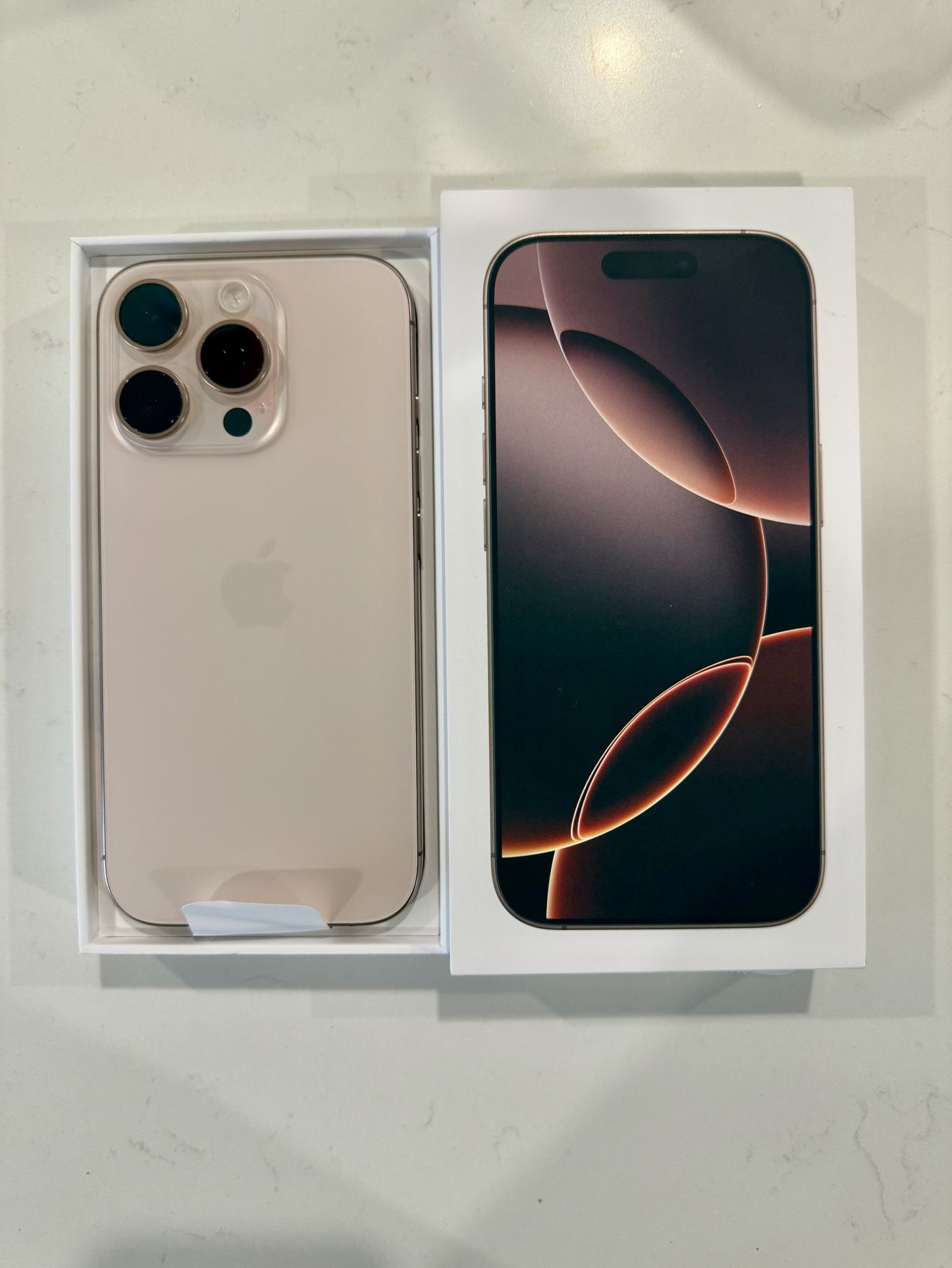 Apple iPhone 16 Pro NEW– Desert Titanium – 128GB