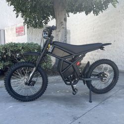 Super GT73 2000W Offroad Electric Bike Hydraulic Brakes Pffroad Suspension 