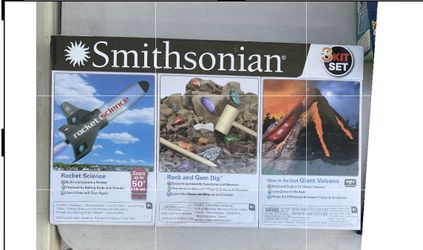 3 kit set Smithsonian rocket science - X POSTED
