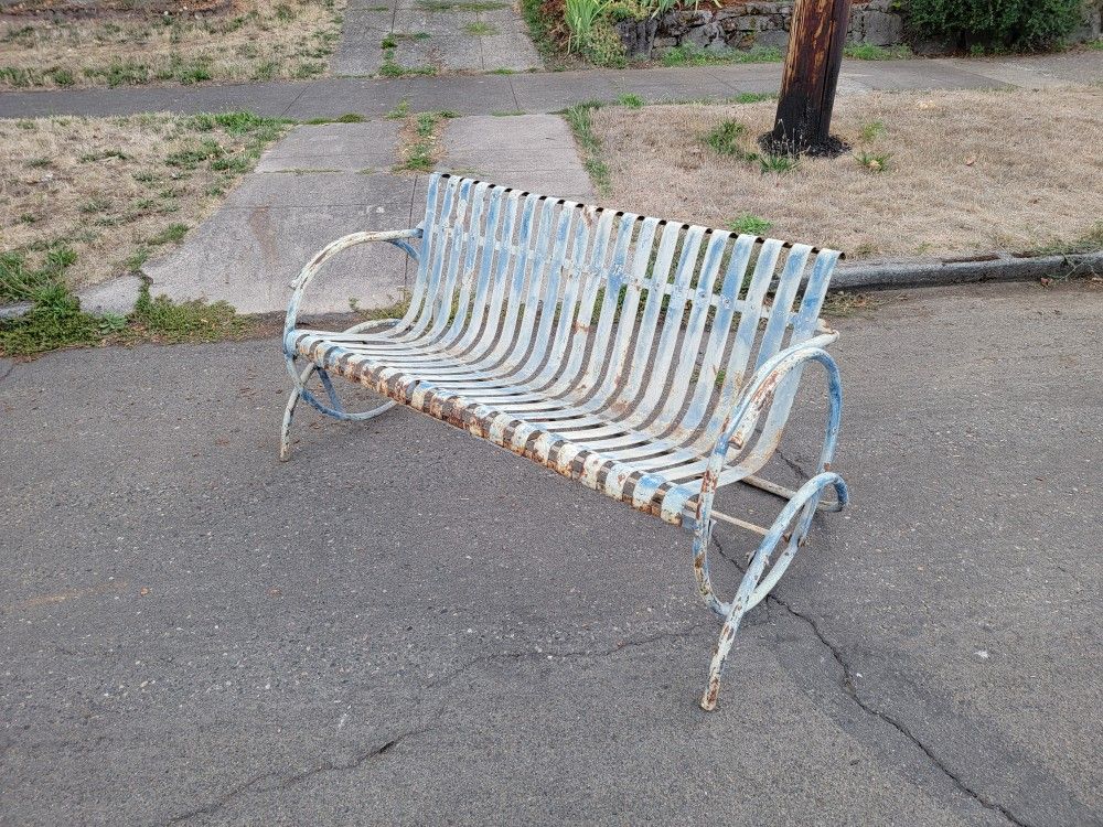 Art Deco Glider Sofa
