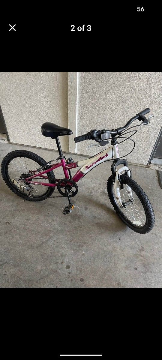 Diamondback Tess 20 youth mountain bike