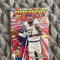 2025-2026 Topps Basketball - LeBron James Power Players #PP-7/ Michael Jordan North Carolina Card 1990 Collegiate Collection #44 ERROR CARD