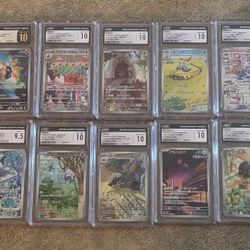 CGC GRADED POKEMON CARDS 