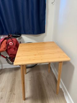 square kitchen table