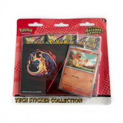Pokemon Ascended Heroes Tech Sticker Collection Charmander Factory Sealed